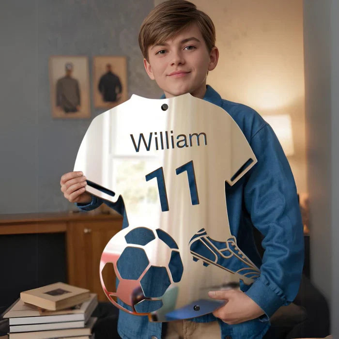Kidsplein™ Voetbal Shirt Spiegel