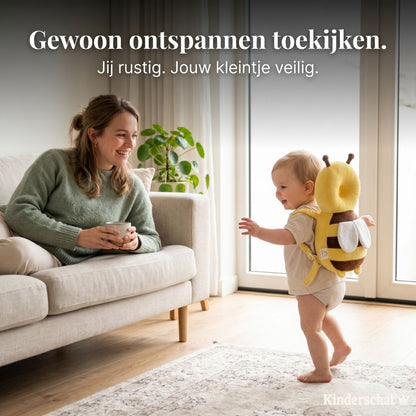 Veilig Leren Lopen — Kidsplein Veiligheidsrugzak | Hoofdbeschermer voor Baby & Peuter | 4-24 Maanden