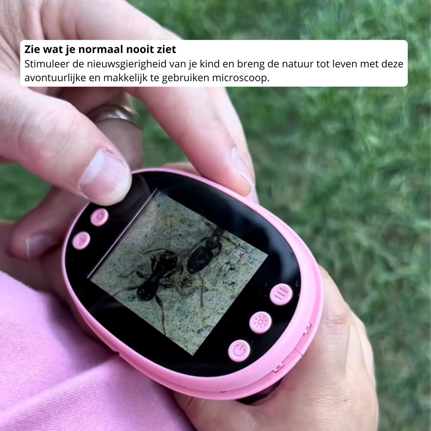 Avonturen Microscoop - Minder schermtijd, meer ontdekken🔍