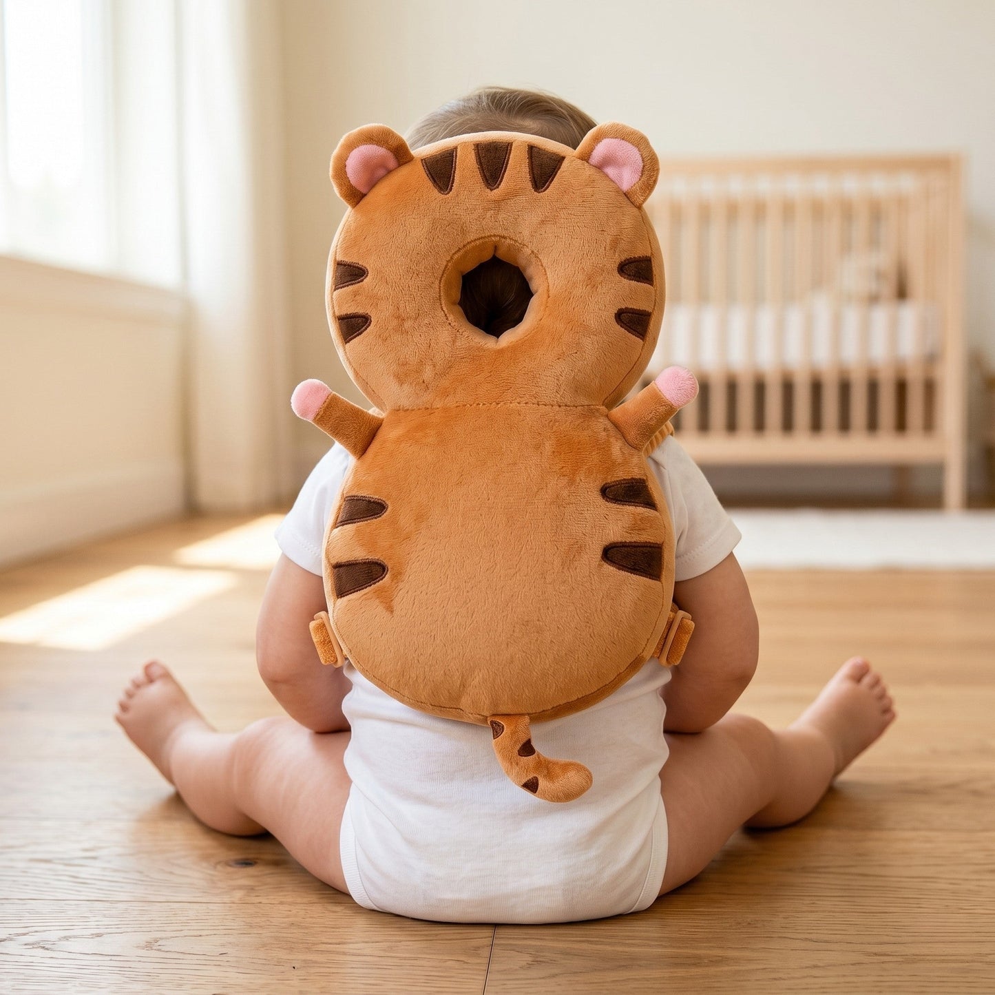 Veilig Leren Lopen — Kidsplein Veiligheidsrugzak | Hoofdbeschermer voor Baby & Peuter | 4-24 Maanden