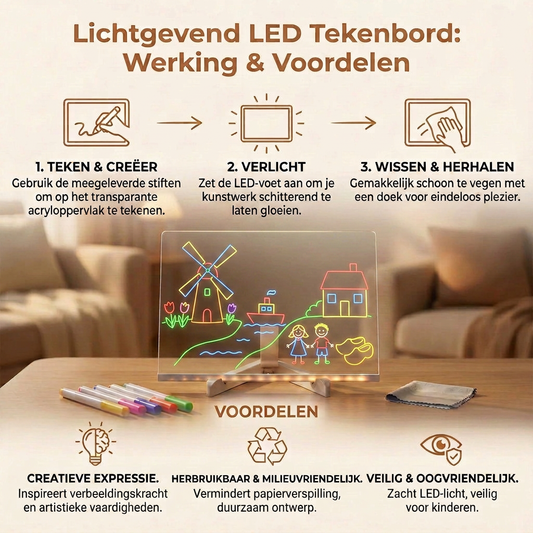 Kidsplein™ LED GlowBoard
