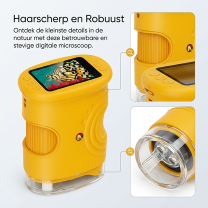 Avonturen Microscoop - Minder schermtijd, meer ontdekken🔍
