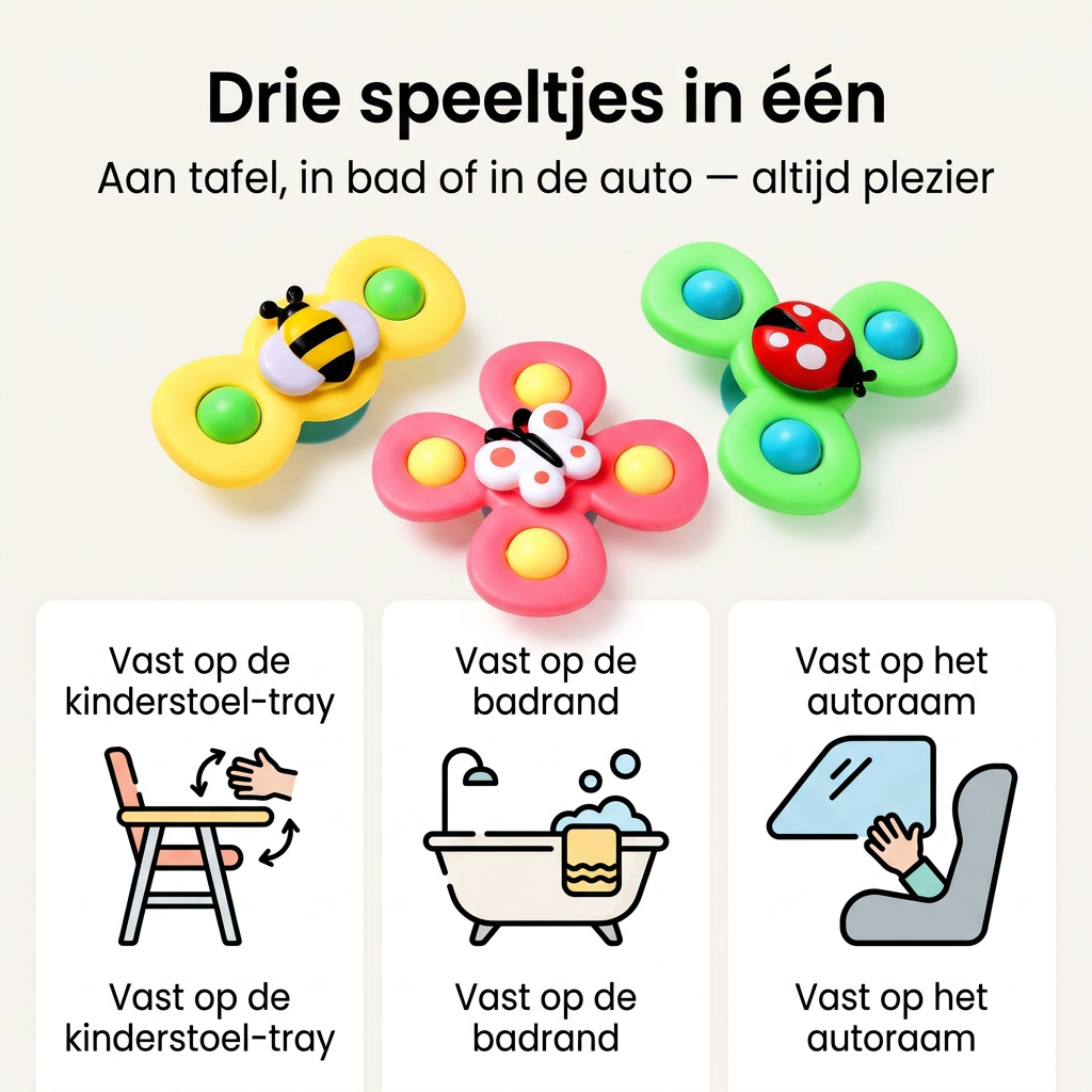 HappySpinners™ – Eindeloos speelplezier