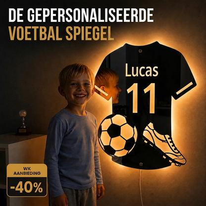 Kidsplein™ Voetbal Shirt Spiegel