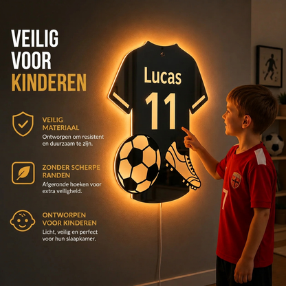 Kidsplein™ Voetbal Shirt Spiegel