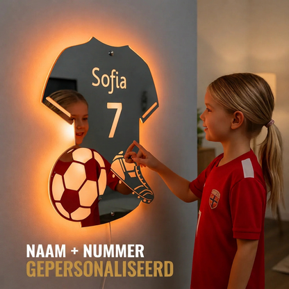 Kidsplein™ Voetbal Shirt Spiegel