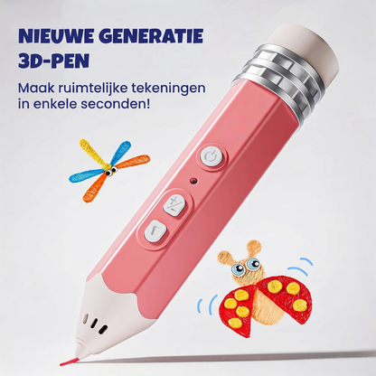 Kidsplein™ Draadloze 3D-pen